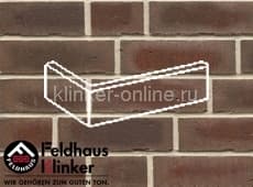 Клинкерная плитка угловая (W748NF14) 748 vascu geo merleso Feldhaus Klinker 240x115x71/14 мм