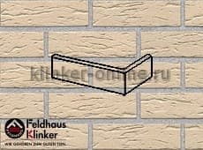 Клинкерная плитка угловая (W116NF14) 116 perla mana Feldhaus Klinker 240x115x71/14 мм