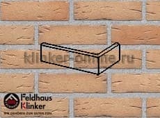 Клинкерная плитка угловая (W696NF14) 696 sintra crema duna Feldhaus Klinker 240x115x71/14 мм