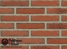 Клинкерная плитка фасадная (R698DF17) 698 sintra terracotta bario Feldhaus Klinker 240x52/17 мм