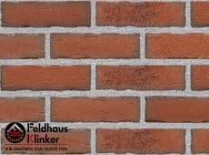 Клинкерная плитка фасадная (R698NF14) 698 sintra terracotta bario Feldhaus Klinker 240x71/14 мм