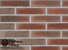 Клинкерная плитка фасадная (R743DF14) 743 vascu carmesi flores Feldhaus Klinker 240x52/14 мм