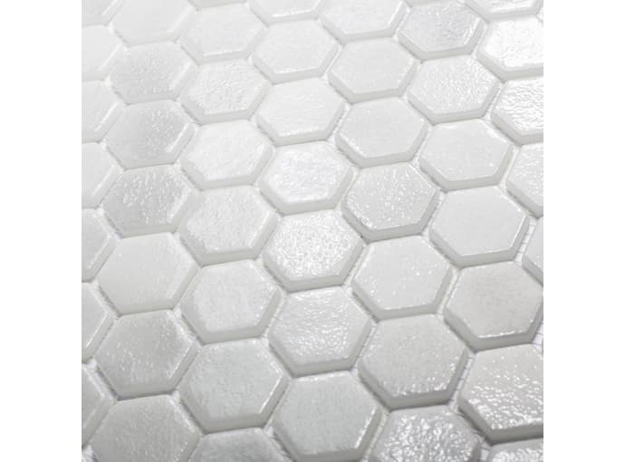 Мозаика стеклянная на сетке чип 35x35 Hexagon 514 Vidrepur 317x307/4 мм
