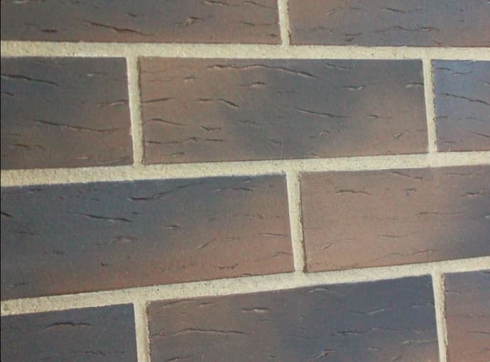 Клинкерная плитка фасадная под кирпич Koro Brown AA Terramatic 240x71/14 мм