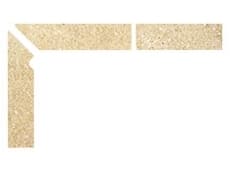 Боковина клинкерная левая 3 части Золотистый песок (044) Interbau