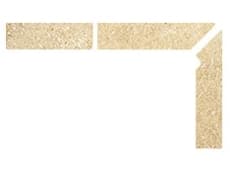 Боковина клинкерная правая 3 части Золотистый песок (044) Interbau