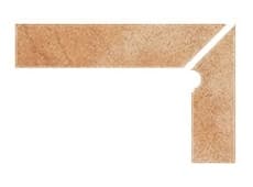 Боковина клинкерная правая 2 части золотисто-коричневая (113) Interbau