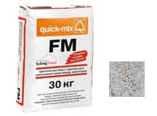 FM C Цветная смесь для заделки швов под шпатель (72303) Quick-mix, цвет светло-серый 30 кг