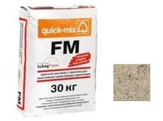FM I Цветная смесь для заделки швов под шпатель (72309) Quick-mix, цвет песочно-жёлтый 30 кг