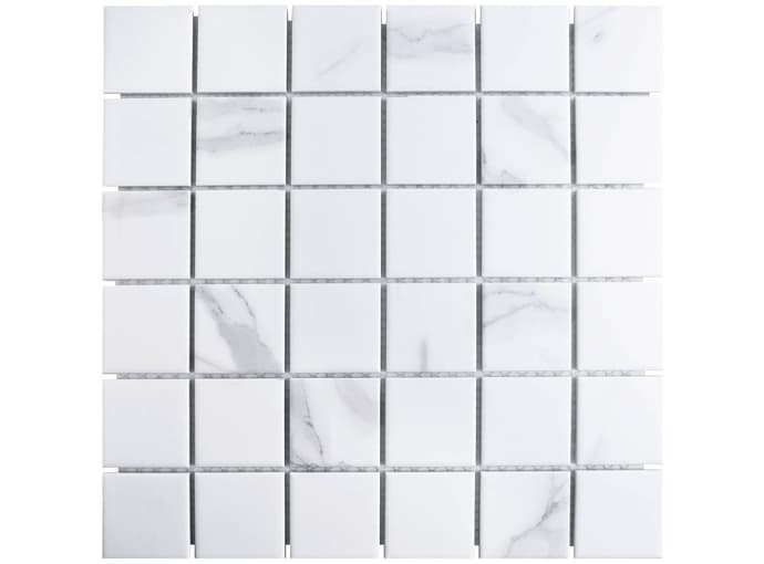 Мозаика керамическая чип 48x48 Homework Matt Carrara Starmosaic 306x306/6 мм
