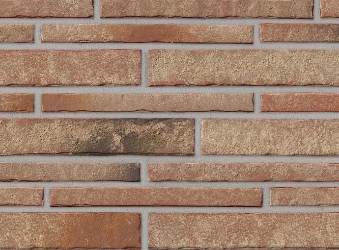 Клинкерная плитка фасадная ригель (7435) 357 backstein Stroeher 400x35/14 мм