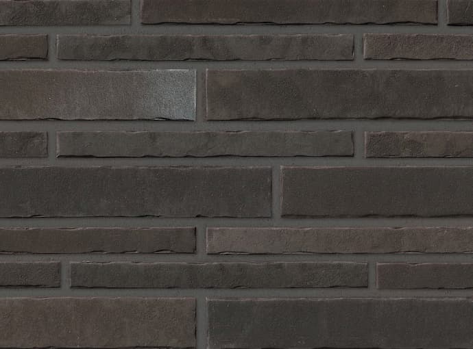 Клинкерная плитка фасадная ригель (7440) 359 kohlenglanz Stroeher 400x71/14 мм