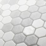 Мозаика стеклянная для пола на сетке чип 35x35 Hexagon 100/514 Vidrepur