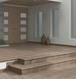 Клинкерная плитка для отделки лестниц в интерьере дома