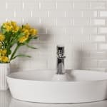 Мозаика керамическая для ванной Metro Glossy White Starmosaic