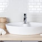 Мозаика керамическая для ванной Brick Glossy White Starmosaic