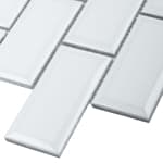 White мозаика керамическая чип 95x45 Metro Glossy Starmosaic