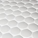 White мозаика керамическая для пола Penny Round Antislip Starmosaic