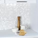      20x20 Classic Polished White Stone Starmosaic